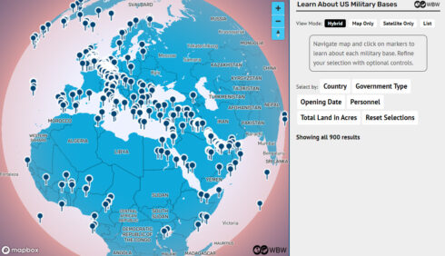 USA’s Military Empire: A Visual Database