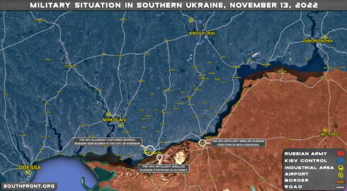 Military Situation In Southern Ukraine On November 12, 2022 (Map Update)