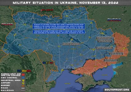 Military Situation In Ukraine On November 13, 2022 (Map Update)