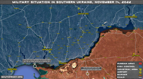 Military Situation In Southern Ukraine On November 14, 2022 (Map Update)