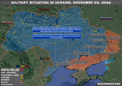 Military Situation In Ukraine On November 3, 2022 (Map Update)