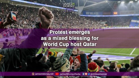 Protest Emerges As A Mixed Blessing For World Cup Host Qatar