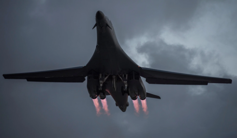 US Redeploys B-1B Lancer Bomber Over Korea After North Fires Powerful ICBM