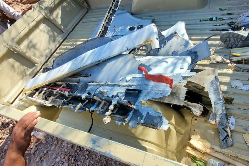 Saudi-led Coalition Proxies Shot Down Two Houthi Drones Over Yemen’s Shabwah (Photos)