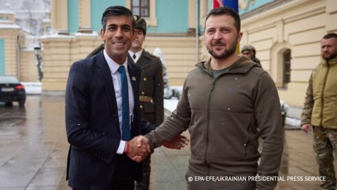 Rishi Sunak Came To Kiev, Declared New Military Aid Package To Ukraine