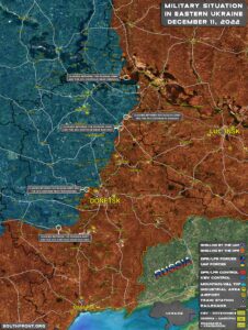 Military Situation In Eastern Ukraine On December 11, 2022 (Map Update)