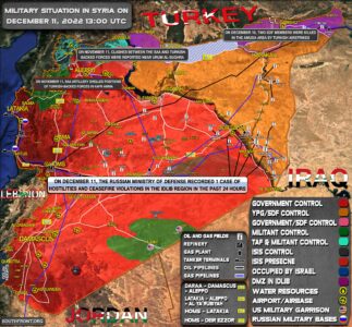 Military Situation In Syria On December 11, 2022 (Map Update)