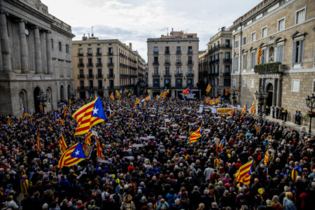 Multitudinous Demonstration In Catalonia Against Unjust Spanish Laws