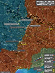 Military Situation In Eastern Ukraine On December 14, 2022 (Map Update)