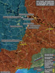 Military Situation In Eastern Ukraine On December 27, 2022 (Map Update)