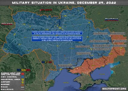 Military Situation In Ukraine On December 29, 2022 (Map Update)