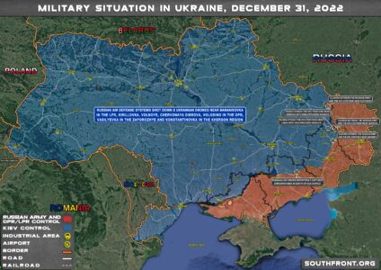 Military Situation In Ukraine On December 31, 2022 (Map Update)