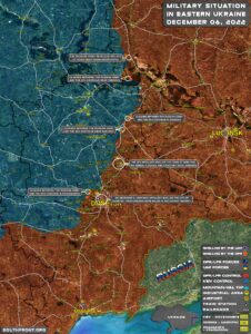 Military Situation In Eastern Ukraine on December 6, 2022 (Map Update)