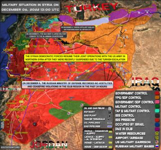 Military Situation In Syria On December 6, 2022 (Map Update)