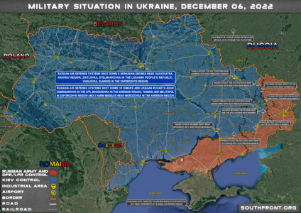 Military Situation In Ukraine On December 6, 2022 (Map Update)