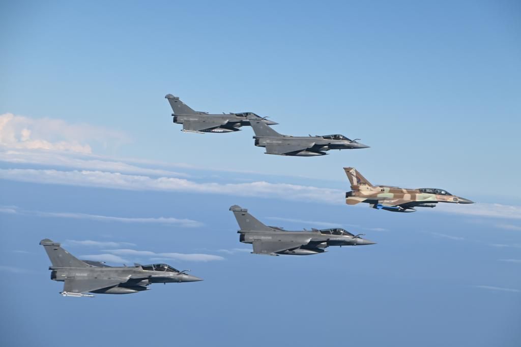 Israel, France Held Joint Aerial Exercise (Photos)