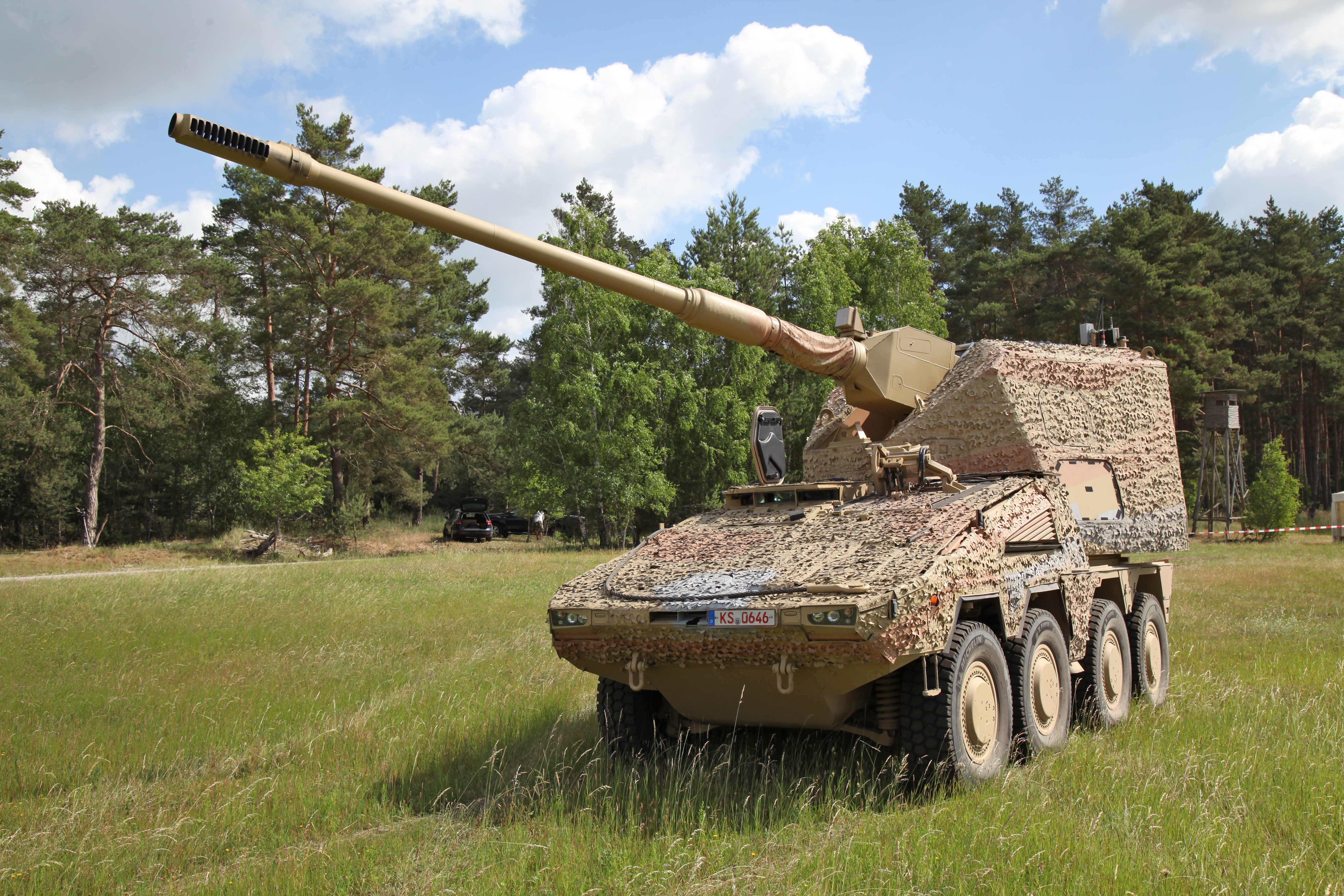 Germany To Supply Ukraine With Advanced RCH 155 Self-Propelled Howitzers