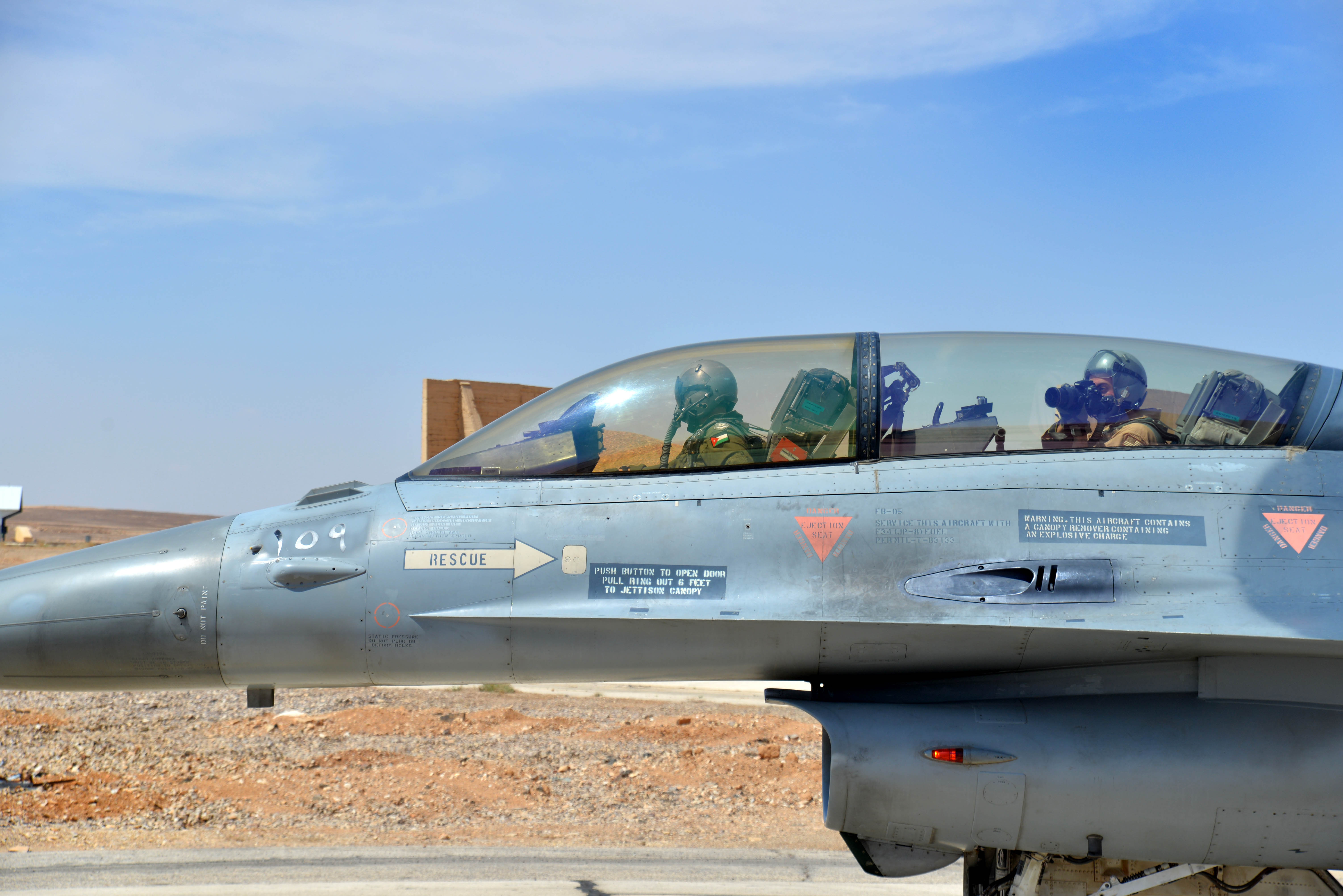 Jordan Sign $4.2 Billion Deal To Buy 12 F-16 Block 70 Fighter Jets From U.S.