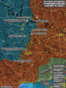 Military Situation In Donbass On January 15, 2023 (Map Update)