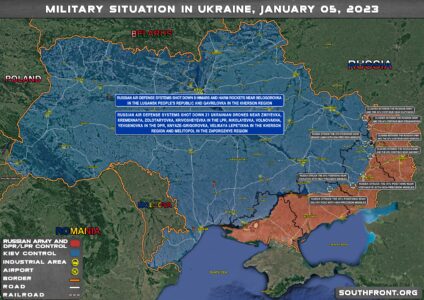 Military Situation In Ukraine On January 5, 2023 (Map Update)