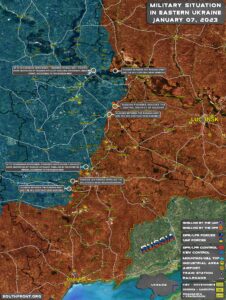 Military Situation In Donbass On January 7, 2023 (Map Update)