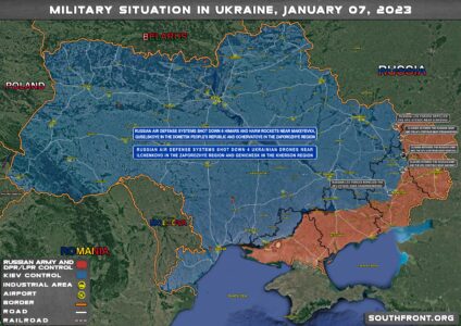 Military Situation In Ukraine On January 7, 2023 (Map Update)