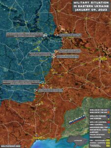 Military Situation In Donbass On January 9, 2023 (Map Update)