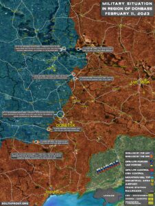 Military Situation In Donbass On February 11, 2023 (Map Update)