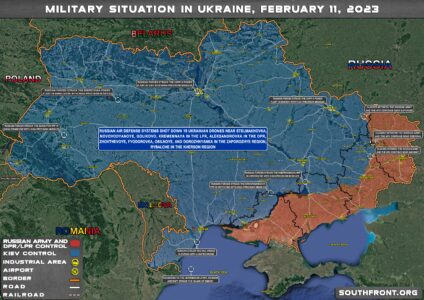 Military Situation In Ukraine On February 11, 2023 (Map Update)