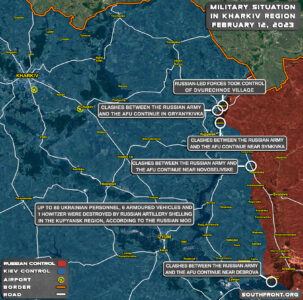 Military Situation In Kharkiv Region On February 12, 2023 (Map Update)