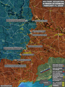 Military Situation In Donbass On February 14, 2023 (Map Update)