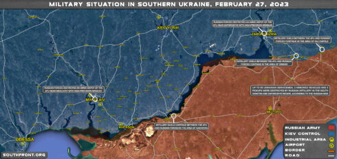 Military Situation In Southern Ukraine On February 27, 2023 (Map Update)