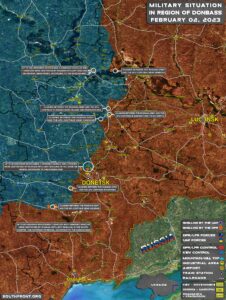 Military Situation In Donbass On February 2, 2023 (Map Update)