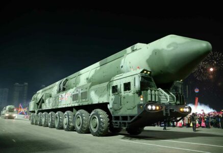 Night Military Parade In North Korea Showcased New Intercontinental Ballistic Missile