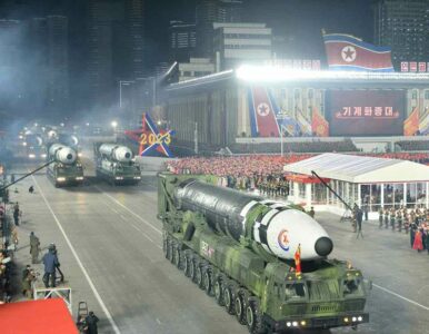 Night Military Parade In North Korea Showcased New Intercontinental Ballistic Missile