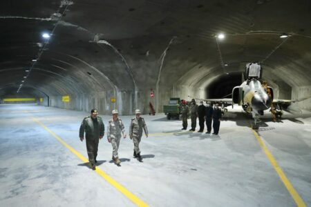 New Underground Military Airbase Opened In Iran