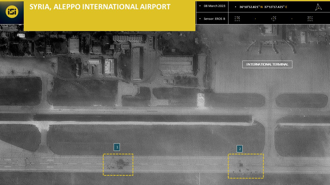 Satellite Images Show Heavy Damage At Syria’s Aleppo Airport After Recent Israeli Strikes