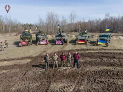 UPDATED: First Foreign Tanks Came To Ukraine, After Their Crews Were Trained In Use Of Depleted Uranium Shells By U.S. And U.K. Military