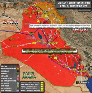 Military Situation In Iraq On April 11, 2023 (Map Update)