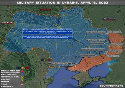 Military Situation In Ukraine On April 15, 2023 (Map Update)