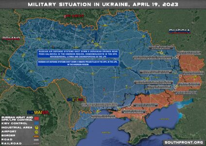 Military Situation In Ukraine On April 19, 2023 (Map Update)