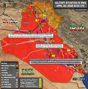 Military Situation In Iraq On April 20, 2023 (Map Update)