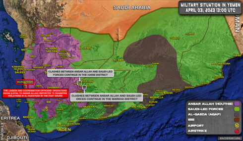 Military Situation In Yemen On April 3, 2023 (Map Update)