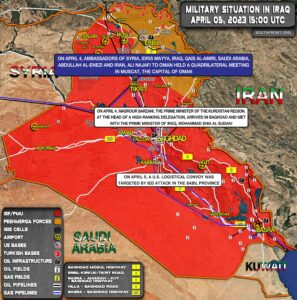 Military Situation In Iraq On April 5, 2023 (Map Update)