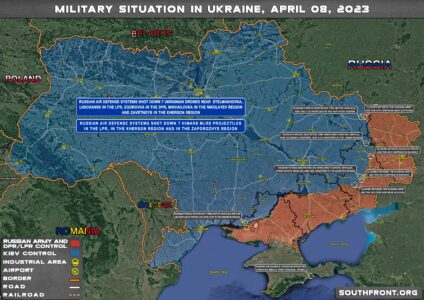 Military Situation In Ukraine On April 8, 2023 (Map Update)