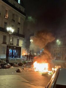 France on Fire: “Fires” Everywhere. Who Is Behind them? “Men in Black”