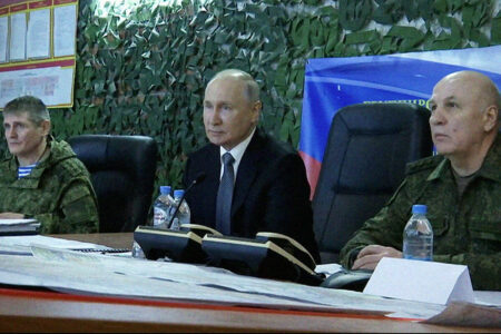 President Putin Made Surprise Visit To Kherson Region And Luhansk People's Republic