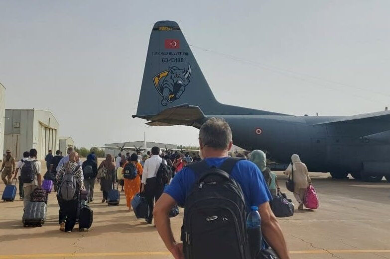 Sudanese Army Says Paramilitary RSF Opened Fire At Turkish Evacuation Plane