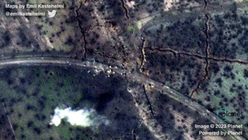 Satellite Imagery: Battle For The Road To Bakhmut