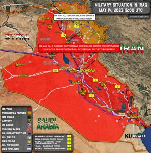 Military Situation In Iraq On May 14, 2023 (Map Update)